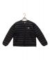 DANTON（ダントン）の古着「INNER DOWN CREWNECK JACKET/インナーダウンクルーネックジャケット」｜ブラック