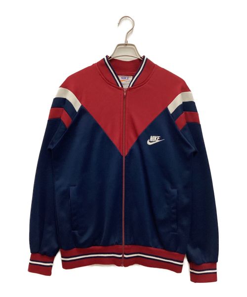 NIKE（ナイキ）NIKE (ナイキ) 70sトラックジャケット レッド×ネイビー サイズ:Mの古着・服飾アイテム