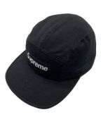 SUPREMEシュプリーム）の古着「23FW Washed Chino Twill Camp Cap」｜ブラック