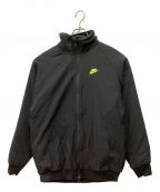 NIKEナイキ）の古着「BIG SWOOSH BOA JACKET」｜ブラック