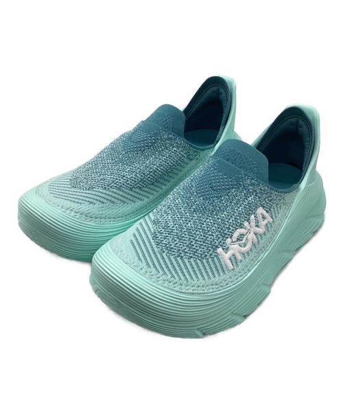 HOKAONEONE（ホカオネオネ）HOKAONEONE (ホカオネオネ) U RESTORE TC　ローカットスニーカー　スリッポン オーシャンミスト サンリットオーシャン サイズ:28の古着・服飾アイテム