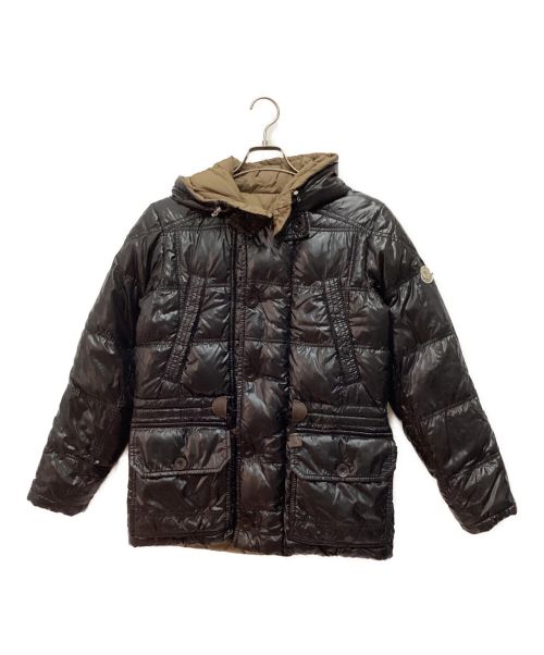 MONCLER（モンクレール）MONCLER (モンクレール) ALBERTリバーシブルダウンコート ブラックの古着・服飾アイテム