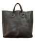 YOUNG & OLSEN The DRYGOODS STORE (ヤングアンドオルセン ザ ドライグッズストア) EMBOSSED LEATHER TOTE Ｍ ブラック：11800円