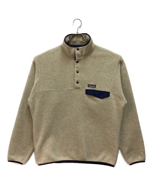 Patagonia SYNCHILLA（パタゴニア シンチラ）Patagonia SYNCHILLA (パタゴニア シンチラ) シンチラフリースジャケット グレー サイズ:Mの古着・服飾アイテム