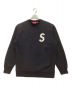 Supreme（シュプリーム）の古着「S LOGO CREWNECK SWEATSHIRT」｜ブラック