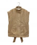 SECOND FEMALEセカンドフィメール）の古着「Cakile Waistcoat」｜ベージュ