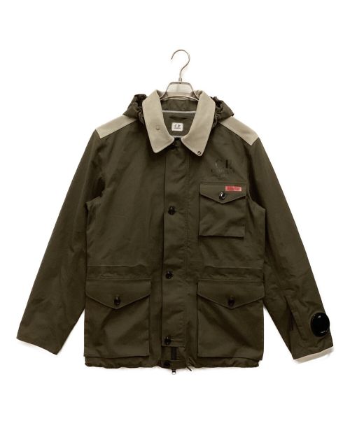 C.P COMPANY（シーピーカンパニー）C.P COMPANY (シーピーカンパニー) VENTILE GOGGLE JACKET オリーブ サイズ:-（実寸参照）の古着・服飾アイテム