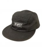 WTAPSダブルタップス）の古着「T-5 04 / CAP / COTTON. RIPSTOP. CREVASSE」｜ブラック