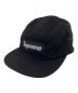 SUPREME（シュプリーム）の古着「BOX LOGO CAMP CAP」｜ブラック