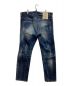 DSQUARED2 (ディースクエアード) DARK WARM PATCH WASH SKATER JEANS インディゴ サイズ:50：19800円