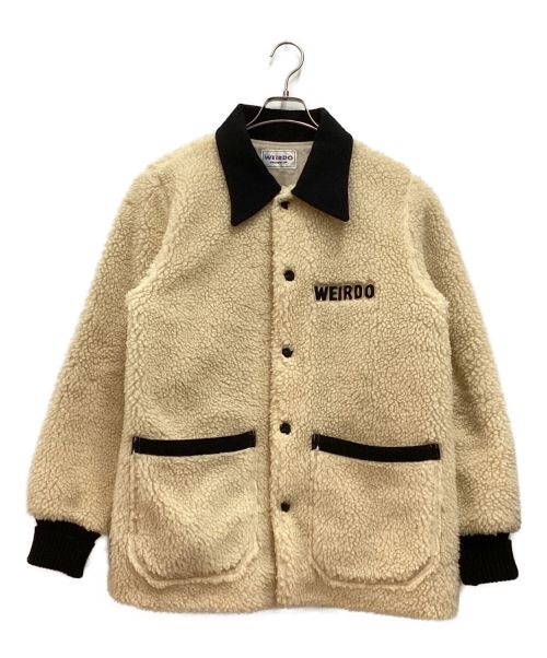 WEIRDO（ウィアード）WEIRDO (ウィアード) ボアジャケット ベージュ サイズ:2XLの古着・服飾アイテム