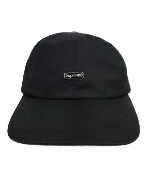 SUPREME（シュプリーム）Supreme (シュプリーム) Enamel Logo 6-Panel Cap ブラックの古着・服飾アイテム