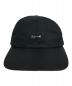 Supreme（シュプリーム）の古着「Enamel Logo 6-Panel Cap」｜ブラック