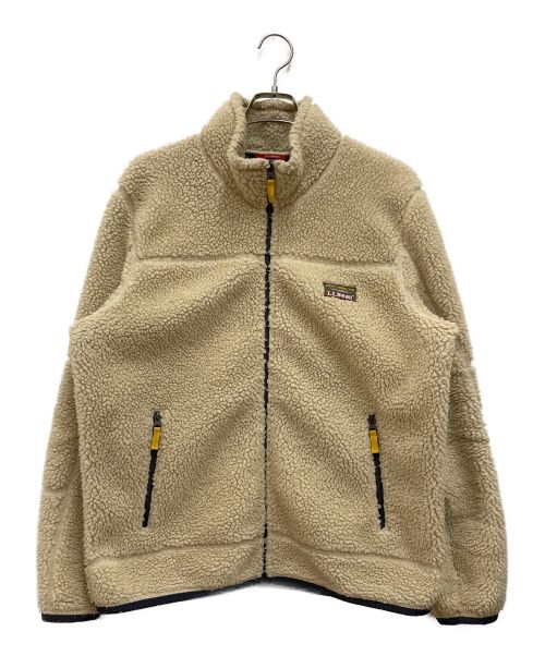 L.L.Bean（エルエルビーン）L.L.Bean (エルエルビーン) ボアジャケット アイボリー サイズ:SIZE Lの古着・服飾アイテム