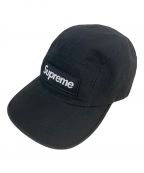 SUPREMEシュプリーム）の古着「Military Camp Cap/ミリタリー　キャンプ　キャップ」｜ブラック