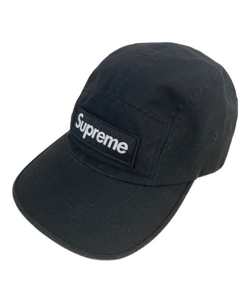 SUPREME（シュプリーム）SUPREME (シュプリーム) Military Camp Cap/ミリタリー　キャンプ　キャップ ブラック サイズ:無の古着・服飾アイテム