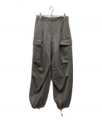 SACRAサクラ）の古着「FLANNEL CARGO PANTS/フランネル　カーゴ　パンツ」｜グレー