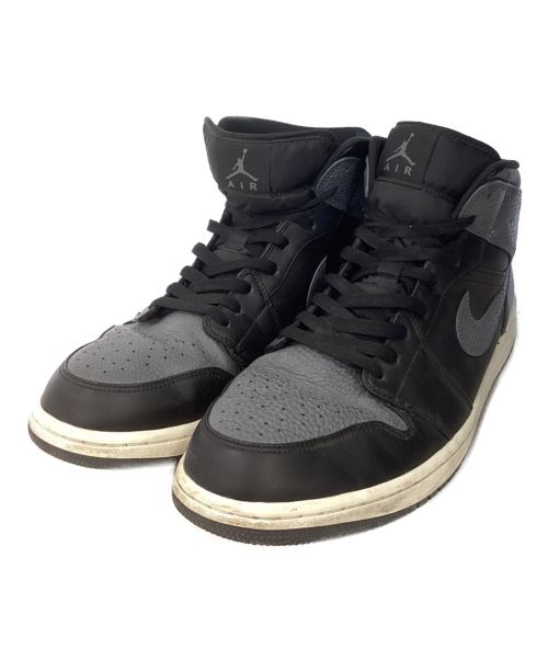 NIKE（ナイキ）NIKE (ナイキ) AIR JORDAN1 MID グレー サイズ:30の古着・服飾アイテム