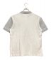 BURBERRY LONDON (バーバリーロンドン) ポロシャツ　バイカラー　ワンポイント刺繍 ホワイト サイズ:L：5000円