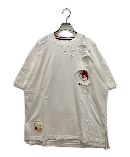 SEVESKIG（セヴシグ）SEVESKIG (セヴシグ) EVANGELION S/SL Tee ホワイト サイズ:SIZE Mの古着・服飾アイテム