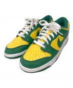 NIKEナイキ）の古着「DUNK LOW SP BRAZIL」｜グリーン×イエロー