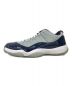 NIKE (ナイキ) AIR JORDAN 11 RETRO LOW ネイビー×グレー サイズ:28.5：15800円