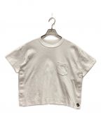 sacaiサカイ）の古着「S Cotton Jersey T-Shirt」｜ホワイト