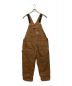 CarHartt（カーハート）の古着「DUCK BIB OVERALLS」｜ブラウン