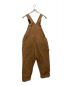 CarHartt (カーハート) DUCK BIB OVERALLS ブラウン サイズ:44：7800円