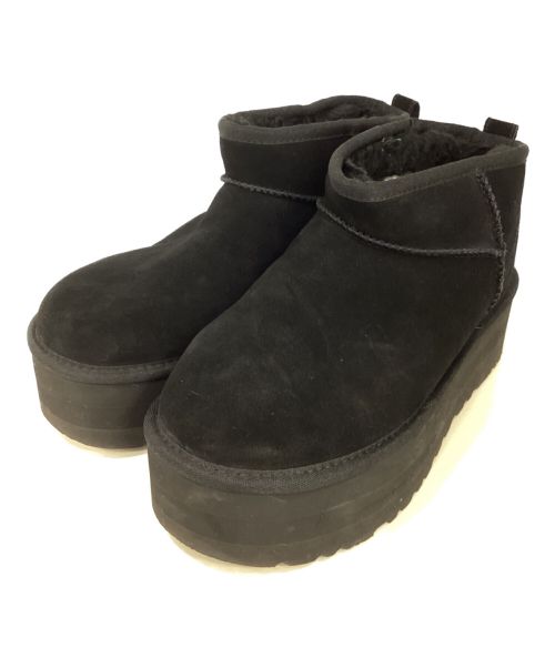 UGG（アグ）UGG (アグ) Classic Ultra Mini Platform ブラック サイズ:24の古着・服飾アイテム