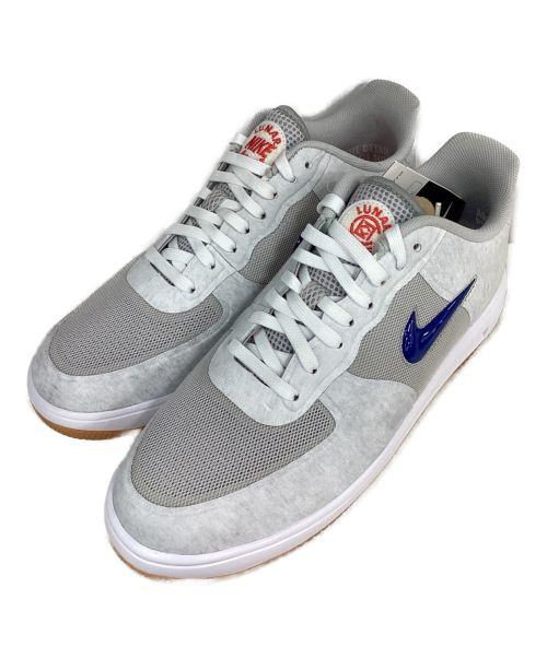 NIKE（ナイキ）NIKE (ナイキ) CLOT (クロット) Lunar Force 1 Fuse SP　ローカットスニーカー グレー サイズ:28.5 未使用品の古着・服飾アイテム