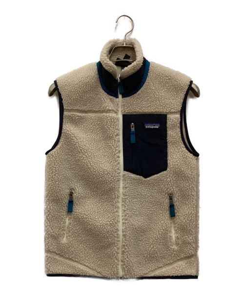 Patagonia（パタゴニア）Patagonia (パタゴニア) RETRO X vest アイボリー サイズ:XSの古着・服飾アイテム