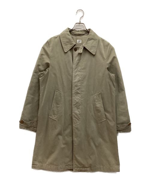 C.P COMPANY（シーピーカンパニー）C.P COMPANY (シーピーカンパニー) ステンカラーコート ベージュ サイズ:46の古着・服飾アイテム