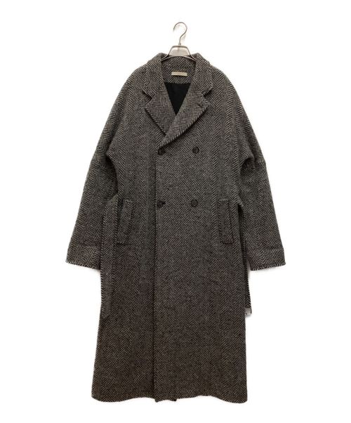 LUCIO VANOTTI（ルーチョ バノッティ）LUCIO VANOTTI (ルーチョ バノッティ) ウールロングコート グレー サイズ:-の古着・服飾アイテム