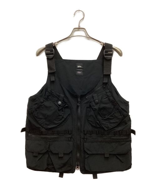 grn outdoor（ジーアールエヌ アウトドア）grn outdoor (ジーアールエヌ アウトドア) TEBURA VEST ROOT CO. Collaboration Model ブラック サイズ:Mの古着・服飾アイテム