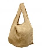 loomerルーマー）の古着「Linen Canvas Bag　リネンショッピングバッグ」｜ベージュ