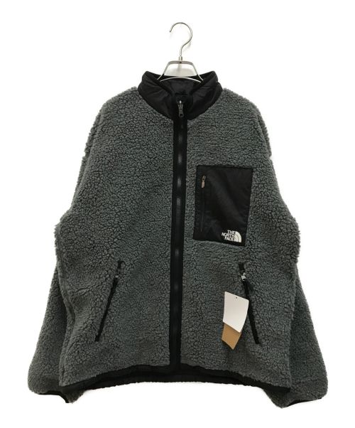 THE NORTH FACE（ザ ノース フェイス）THE NORTH FACE (ザ ノース フェイス) リバーシブルエクストリームパイルジャケット グレー×ブラック サイズ:SIZE L 未使用品の古着・服飾アイテム