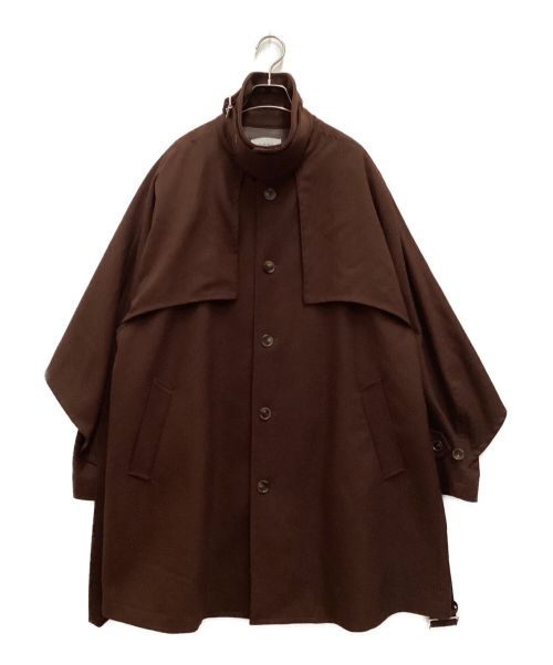 Knuth Marf（クヌースマーフ）Knuth Marf (クヌースマーフ) 3way dolman trench coat ブラウン サイズ:Freeの古着・服飾アイテム