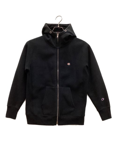 Champion（チャンピオン）Champion (チャンピオン) ジップパーカー ブラック サイズ:Mの古着・服飾アイテム