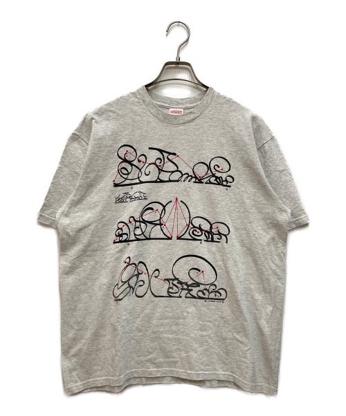 SUPREME（シュプリーム）SUPREME (シュプリーム) System Tee グレー サイズ:SIZE Mの古着・服飾アイテム