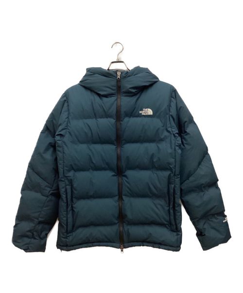 THE NORTH FACE（ザ ノース フェイス）THE NORTH FACE (ザ ノース フェイス) Belayer Parka / ビレイヤーパーカー　ダウンジャケット　フード グリーン サイズ:Lの古着・服飾アイテム