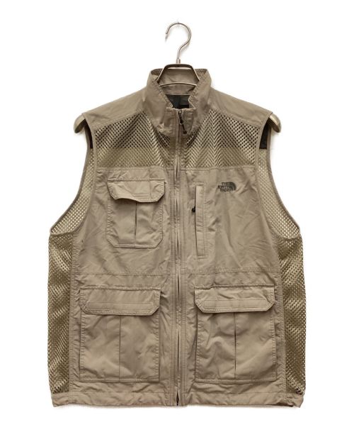 THE NORTH FACE（ザ ノース フェイス）THE NORTH FACE (ザ ノース フェイス) TREKKER MESH VEST / トレッカーメッシュベスト ベージュ サイズ:Lの古着・服飾アイテム