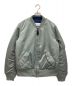 ALPHA INDUSTRIES（アルファインダストリーズ）の古着「MA-1ジャケット」｜スカイブルー