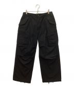 HOUSTONヒューストン）の古着「M-65 FIELD CARGO PANTS / M-65 フィールドカーゴパンツ」｜ブラック