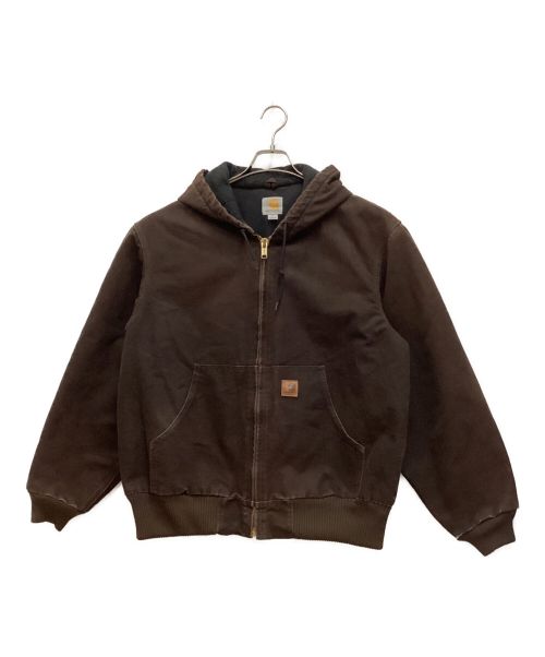 CarHartt（カーハート）CarHartt (カーハート) 古着アクティブジャケット　フーディ ブラウン サイズ:Lの古着・服飾アイテム