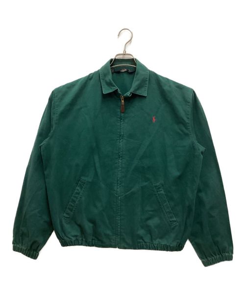 POLO RALPH LAUREN（ポロ・ラルフローレン）POLO RALPH LAUREN (ポロ・ラルフローレン) 古着スイングトップ グリーン サイズ:Sの古着・服飾アイテム