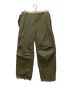 Edition（エディション）の古着「COTTON BACK SATIN MILITALY PANTS　パラシュートパンツ」｜オリーブ