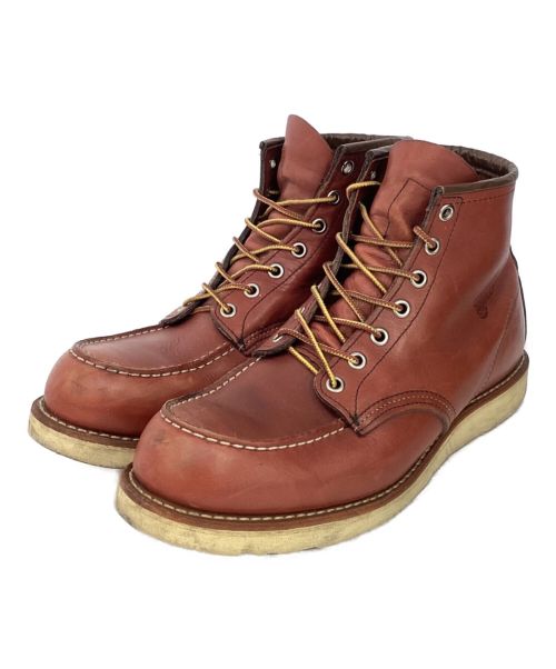 RED WING（レッドウィング）RED WING (レッドウィング) アイリッシュセッター　レースアップブーツ　ワーキングシューズ ブラウン サイズ:27.5の古着・服飾アイテム