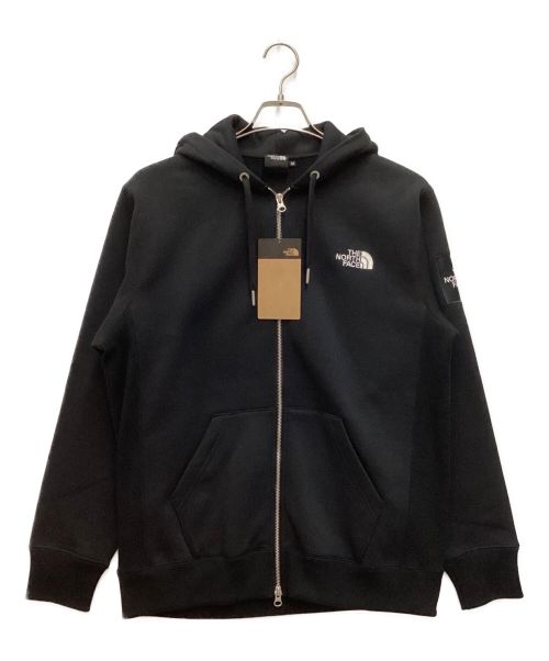 THE NORTH FACE（ザ ノース フェイス）THE NORTH FACE (ザ ノース フェイス) Square Logo Full Zip / スクエアロゴフルジップ ブラック サイズ:M 未使用品の古着・服飾アイテム