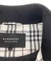 中古・古着 BURBERRY BLACK LABEL (バーバリーブラックレーベル) ジップアップジャケット　チェック ブラック サイズ:L：15000円